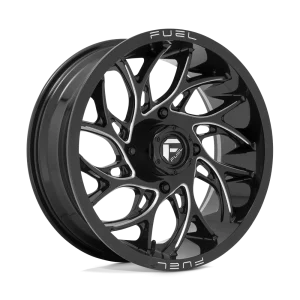 Fuel UTV – D741 RUNNER – Black – 18″x7″ 13mm – Summer Wheels – D7411870A644